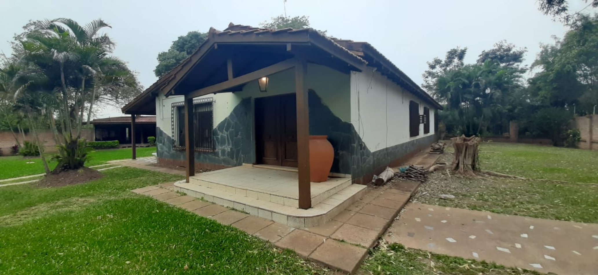 casa con gran terreno