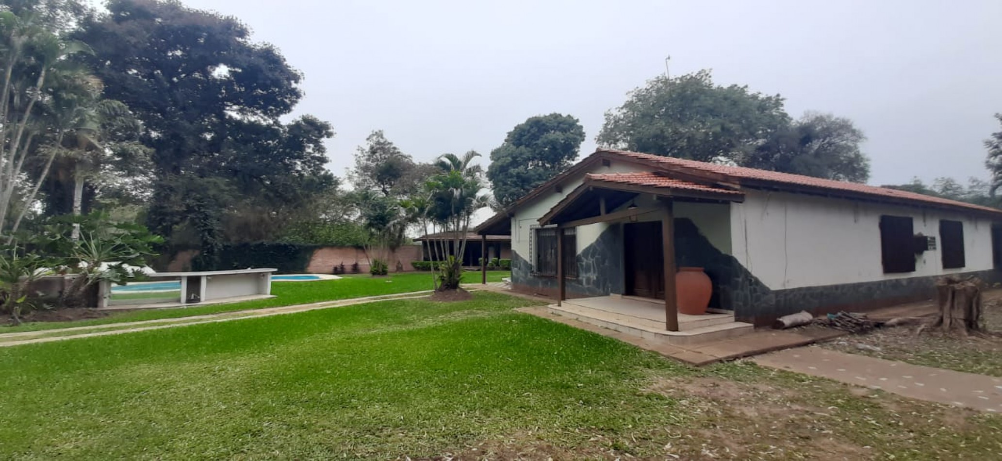casa con gran terreno