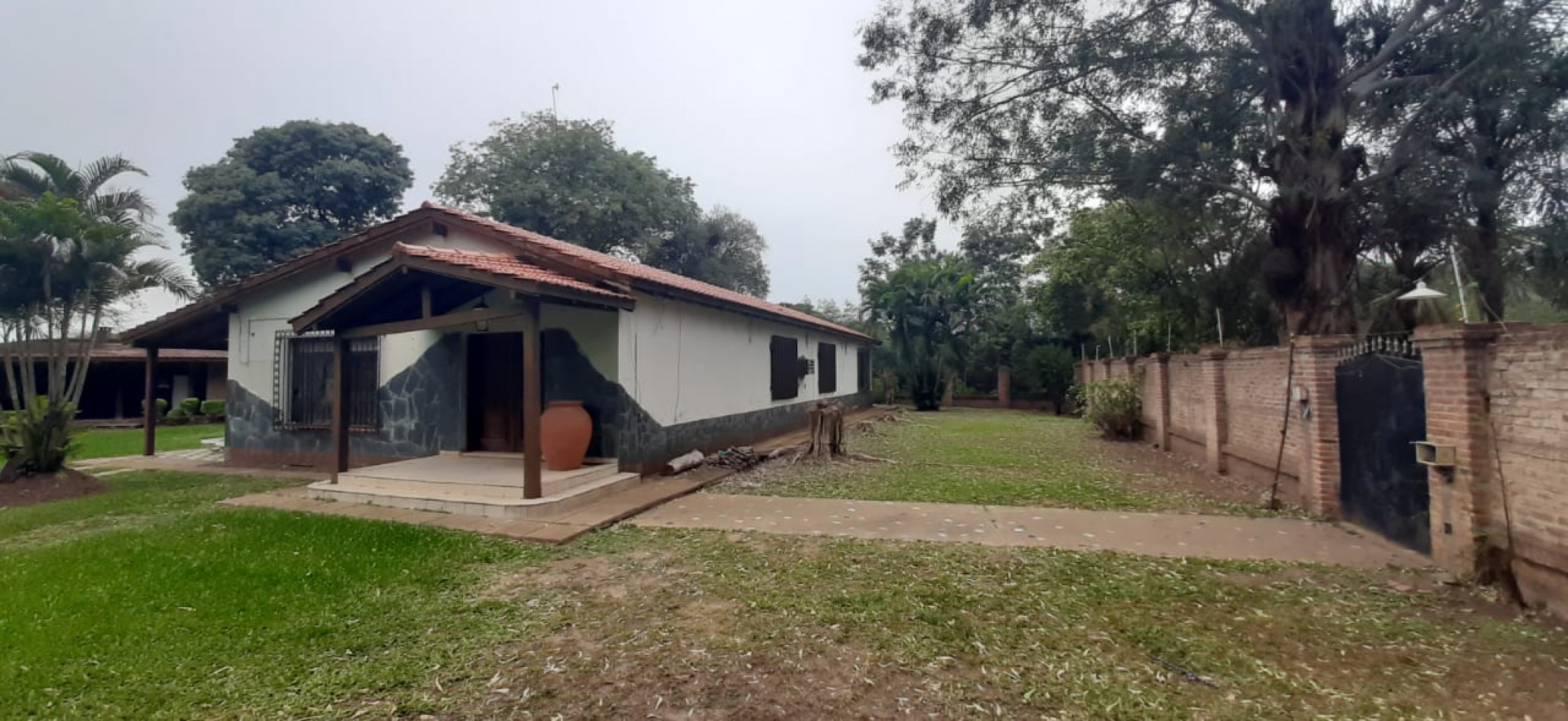 casa con gran terreno